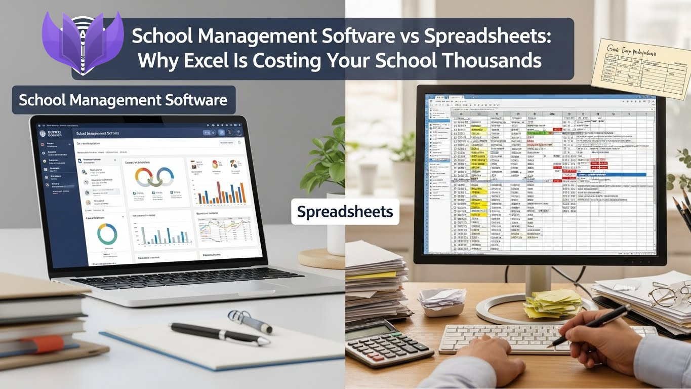 School Management Software vs Spreadsheets: Why Excel Is Costing Your School Thousands