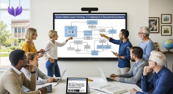 Why Your School Can’t Rely on Individual Teachers Anymore The Case for System-Based Lesson Planning.